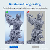 ANYCUBIC 3D Printer Resin Bundle, 405nm SLA UV-Curing Resin with High Precision and Quick Curing & Excellent Fluidity for LCD 3D Printing (Grey+Clear+White+Black,1kg per Bottle, 4kg in Total)