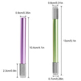 8 pcs Pencil Extenders, FineGood One Head & Dual Head Metal Handle Pen Holder Lengthener, School Office Supplies Art Writing Tool FineGood