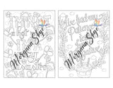 Swear Word Coloring Book for Moms: Motivational Quotes and Doodle Therapy for Stressed Out Moms Who Deserve a Break (and a Glass of Wine!) WoodArtSupply