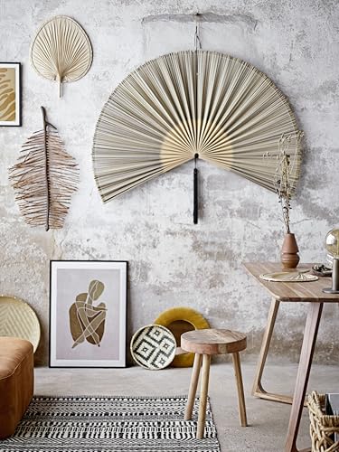 Bloomingville Reclaimed Wood Stool, Natural, 13" Round x 18"H Bloomingville