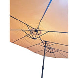 Garden Winds Replacement Canopy Top Cover Compatible with The Phi Villa, Aecojoy, PatioFestival, AbcCanopy, Kozyard, Lokatse A701007300, Pf18259, UB02, KZUM15NAV, PF19302 15 ft Umbrella - RipLock 350 - Green Garden Winds