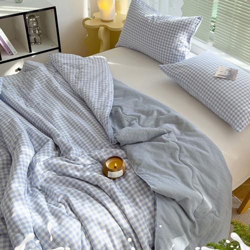 Coverlets Summer Bedspreads Spring Quilt Air Conditioning Quilt Summer Single Cool Quilt 200*230/150*200cm Machine Washable Thin Quilt Clouds Cotton Soft For All Season,Soft And Comfortable ( Color : Bxzpzplj