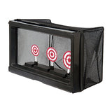 BBTac Airsoft Target with Auto-Reset, Stand, Trap Net Catcher, for Airsoft Gun Shooting BB Pellets Indoor Outdoor BBTac