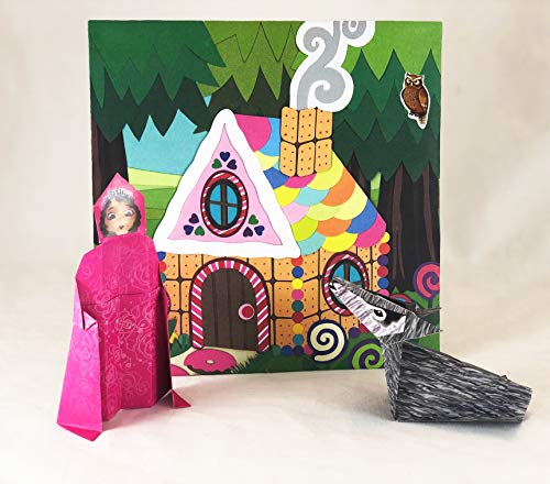 My First Origami Fairy Tales Kit: Paper Models of Knights, Princesses, Dragons, Ogres and More! (includes Folding Sheets, Easy-to-Read Instructions, Story Backdrops, 85 stickers) (Tuttle Specials) WoodArtSupply