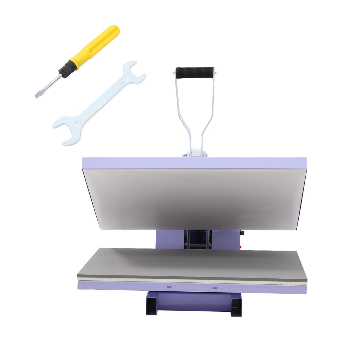 16x24In Heat Press Machine, 110V Digital High Pressure Heat Transfer Machine for T-Shirts, Canvas Bags & Pillows – Fast Heating Dual-Tube System, Pull Out Heat Press with Flame Retardant Pads,Purple Hoguyexila