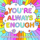 Inspirational Coloring Book for Adults: Bold and Easy Motivational Quotes & Patterns Featuring a Variety of Positive Affirmations for Women & Teens WoodArtSupply