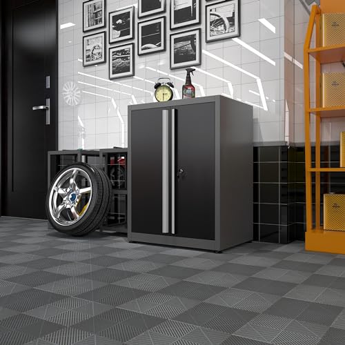 JZD Metal Garage Storage Cabinet, for Office, Basement