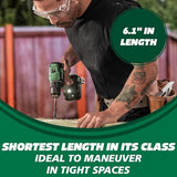 Metabo HPT 18V MultiVolt™ Cordless Driver Drill Kit | 620 in-lbs of Torque | Compact | Reactive Force Control | 22 + 1 Clutch Settings | LED Light | Belt Hook | Lifetime Tool Warranty | DS18DEX Metabo HPT