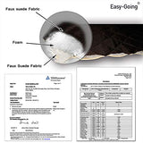 Easy-Going Futon Sofa Slipcover Reversible Sofa Cover Armless Cover Furniture Protector Couch Cover Water Resistant Pets, Kids, Children, Dog, Cat Gray/Light Gray Easy-Going