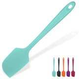 14in Extra Large Silicone Spatula: U-Taste 600ºF Heat Resistant Flexible Silicon Mixing Stirring Cooking Scraping Baking Bowl Scraper Seamless Spreader for Kitchen Nonstick Cookware (Aqua Sky) U-Taste