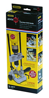 General Tools 36/37 Precision Drill Guide For 3/8-Inch or 1/2-Inch Power Drills, Portable & Lightweight, Folds Flat for Storage, Silver General Tools
