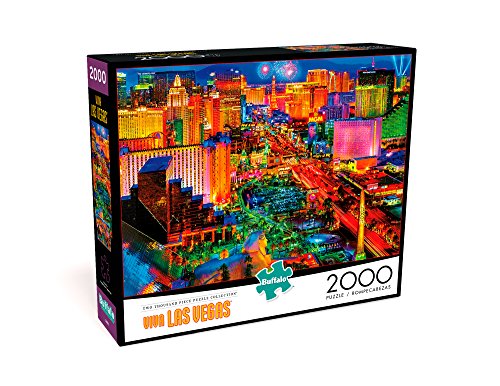 Buffalo Games - Viva Las Vegas - 2000 Piece Jigsaw Puzzle - WoodArtSupply