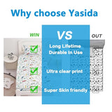 Yasida Car Sheet Sets for Kids Cute Cartoon Truck Bed Queen Size Fitted Sheets Boys 3D Plants Print Bedding Set Soft Microfiber Bedroom Decor(3pc) Yasida