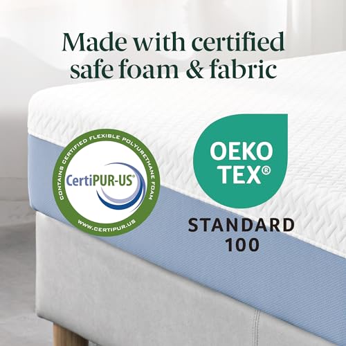 ZINUS 6 Inch Cooling Essential Memory Foam Mattress [New Version], Queen, Fiberglass Free, Medium Feel, Cooling Airflow Memory Foam, Certified Safe Foams & Fabric, Mattress in A Box Zinus