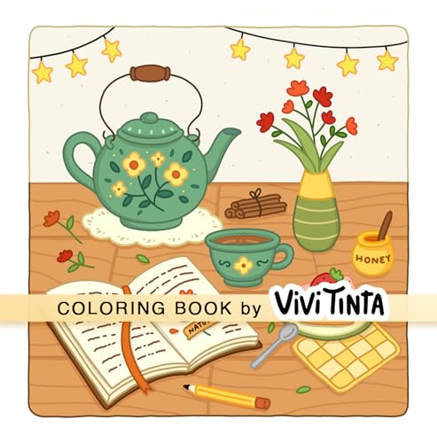 Color By Line: Coloring Book for Relaxation Featuring Vibrant Colored Outlines