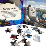 Thomas & Friends My First Puzzle Book - Jigsaw Puzzles for kids, 10-page board book, 5 puzzles to enjoy Phidal