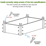 ZSYWODFO 4x2ft Outdoor Wooden Raised Garden Bed Planter for Vegetables, Garden, Lawn, Patio,48"(L) x 24"(W) x 9"(H) Raised Garden Bed;Planter Box-Natural Wood ZSYWODFO