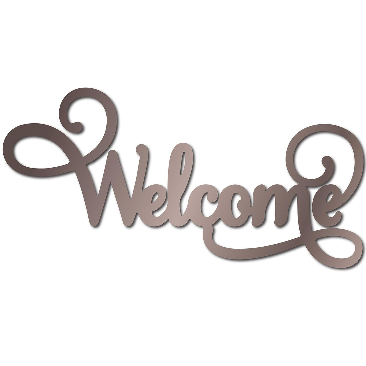 CREATCABIN Welcome Wood Cutout Sign Word Sculpture Wood Sign Unfinished Laser Cut Wooden Welcome Wall Art Decoration Hanging Rustic for Home Porch Wedding Party Classroom Farmhouse 6x12Inch CREATCABIN