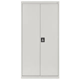 Sandusky Lee EA4R362472-05 Welded Steel Elite Storage Cabinet with Adjustable Shelves, 24" Length x 36" Width x 72" Height, Dove Gray Sandusky