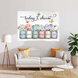 Today I Choose Diamond Painting Kits for Adults Beginners,Inspirational Diamond Art Kits for Adults,Vase DIY Paint With 5D Round Full Drill Diamond Dots Gem Painting for Home Wall Decor 16 X 12Inch ZQEATRY