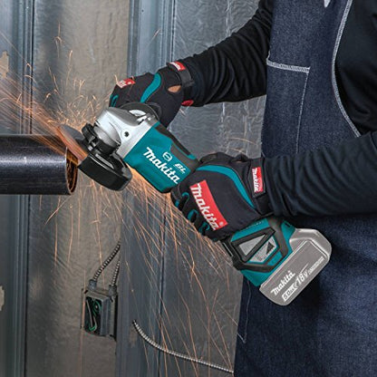 Makita XAG20Z 18V LXT BL 4-1/2”/ 5" Paddle Cutoff/Angle Grinder - WoodArtSupply