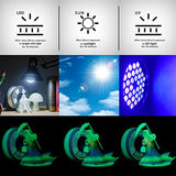 ZIRO PLA Glow Filament 1.75mm,3D Printer Filament 1.75mm Gradient Multicolor 1KG(2.2lbs),Dimensional Accuracy +/- 0.03mm, GID Rainbow ZIRO