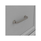 kathy ireland Home by Bush Furniture Woodland Small Shoe Bench with Drawer, 24", Cape Cod Gray (WDS124CG-03) Bush Business Furniture