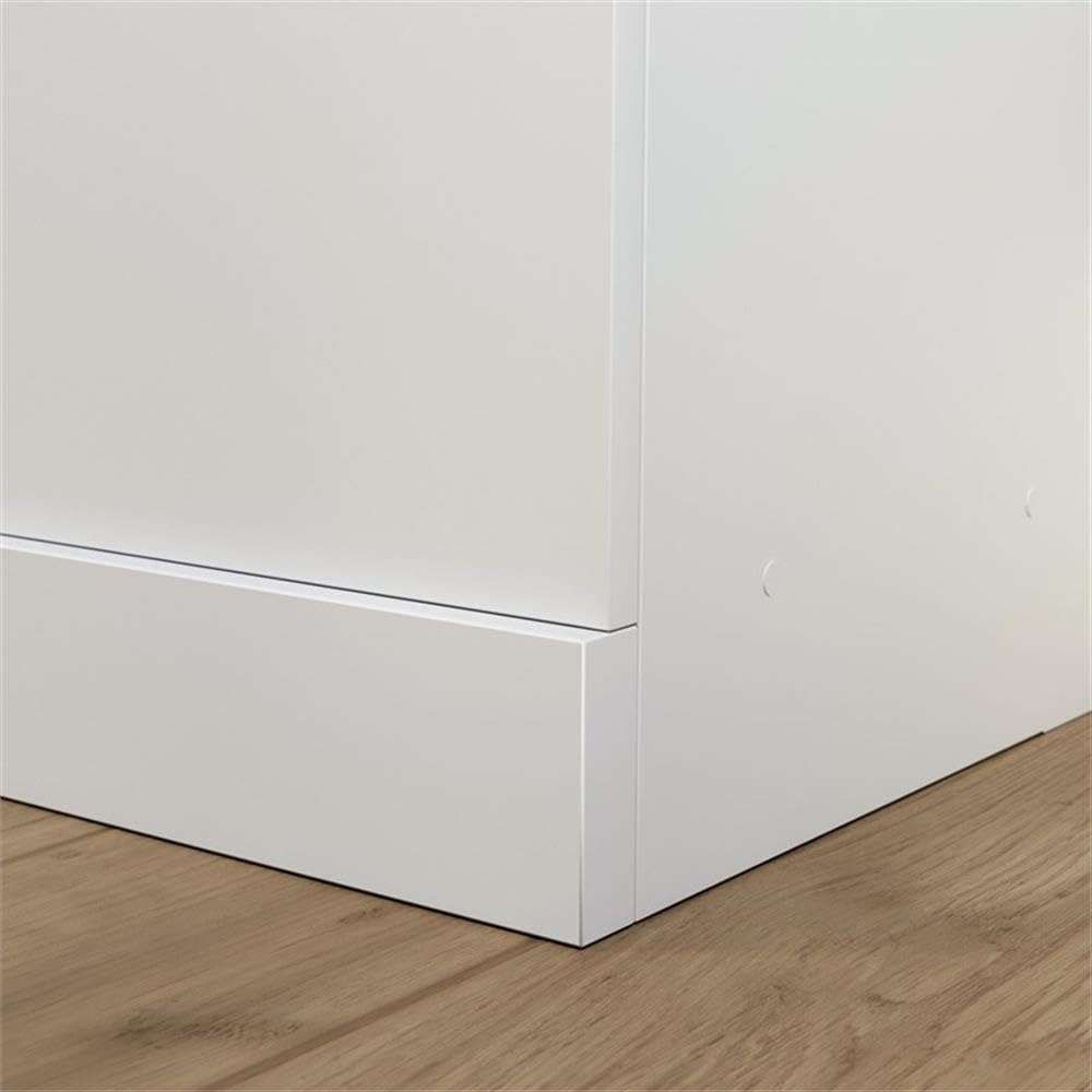 Sauder Storage Cabinet, White Finish Sauder