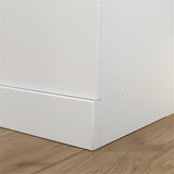 Sauder Storage Cabinet, White Finish Sauder