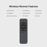 Irvine Home Collection California King Adjustable Bed Base | Dual Massage | USB Ports | Zero Gravity | Anti-Snore | Memory Positions | Under Bed Lighting | Wireless Remote | Zero Clearance Irvine Home Collection