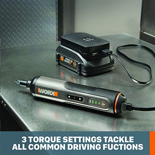 Worx WX240L 4V 3-Speed Cordless Screwdriver WORX