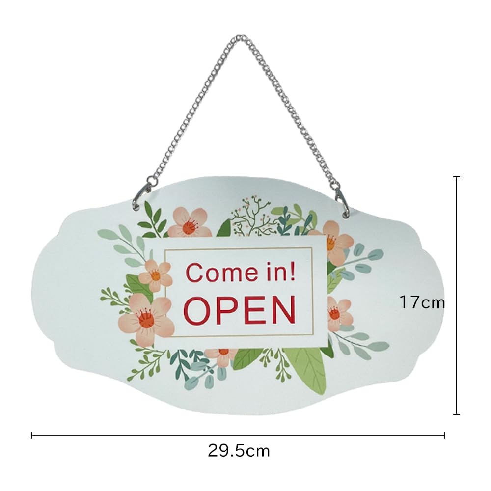 Sublimation Door Hanger Blanks 4 Pack Thick Door Welcome Board Sign and Wall Window Garden Hanging Ornaments Double Sides with Chain Personalized MDF Decoration Supplies Lsgdcth