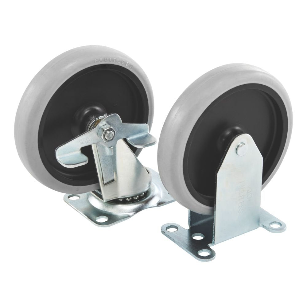 Rubbermaid Commercial Products Heavy Duty Adaptable Utility Cart Replacement Casters, Pack of 4 Rubbermaid Commercial Products