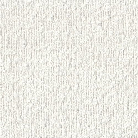 HomePop Luna Modern Round Ottoman Home Décor|Ottoman for Living Room & Bedroom - Cream Boucle HomePop
