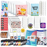 Brother SP-1 Sublimation Printer Bundle with SE700, Full Ink Set, 160 Sublimation Transfer Sheets, 50 Blanks, Tape and More
