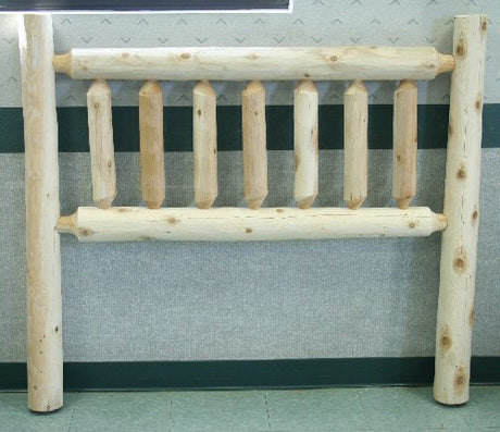 Lakeland Mills Unfinished Wooden Headboard, Queen: 64 in. W x 4.5 in. D x 48 in. H (40 lbs.) , Lakeland Mills
