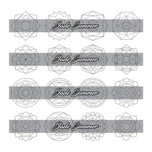100 Mini Mandalas: A Mandala Coloring Book for Adults and Kids with Easy, Cute, and Tiny Designs for Stress Relief and Relaxation WoodArtSupply