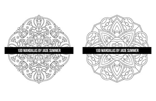 Mandala Coloring Book: For Adults with 100 Magical Mandalas WoodArtSupply