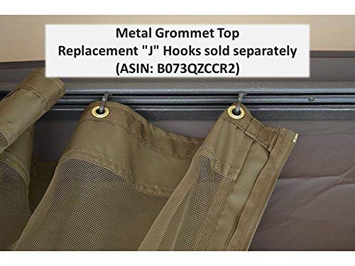 APEX GARDEN 10 Ft. x 12 Ft. Gazebo Replacement Mosquito Netting (Mosquito Net Only) APEX GARDEN