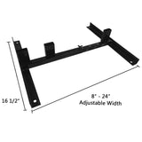 Highwild Adjustable Target Stand Base for Paper Shooting Targets Cardboard Silhouette - H Shape - USPSA/IPSC - IDPA Practice - Upgraded Version (1 Highwild