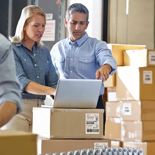 Brother QL-1100c Wide Format Label Printer, Shipping & Postage Labels 4” x 6”, Barcode & QR Code, High Speed, Direct Thermal Printing, Compact, uses DK Drop-in Label Rolls, USB Connectivity Brother