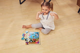 Wooden Jigsaw Puzzle Set of 3 pcs, Farm Jungle and Sea Animals Level up Puzzles Difficulty from 9 pcs to 16 pcs 25 pcs Educational Preschool Toys Gifts OLYDAUS