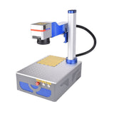 US Stock Fiber Laser 30W Raycus Fiber Laser Ovsuqu Raycus QS Engraver Compatible LightBurn Laser Engraver 7.9x7.9(200x200mm) lens for Metal Aluminum Steel Gold Jewelry More Ovsuqu