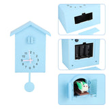 Coo Coo Clock, Bird Clock Sings on Hour Cuckoo Clock Modern Wall Clock with Sounds on Time Alarm Creative Pendulum Clock Hanging Gifts for Kids Grandfather Home Living Room Kitchen Office Decoration Tiiyee