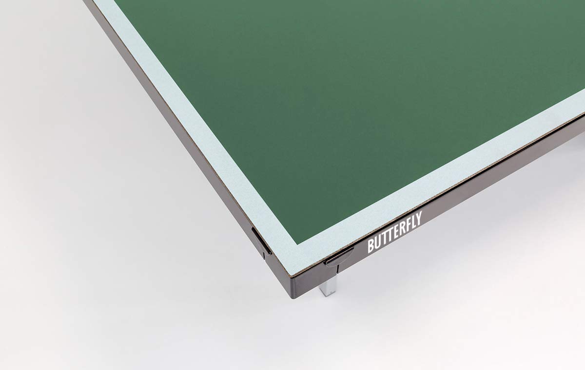 Butterfly Outdoor Playback Rollaway Ping Pong Table-Regulation Size-Integrated Net Set-Made in Germany-Warranty (Years): Top (Ten) & Frame (Three) Butterfly