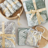 Comfort Spaces Boho Quilt Set Twin Reversible Vermicelli Quilting Twin Size Bed, All Season, Lightweight, Coverlet Winter Layer Bedding, Shams, Gloria, Twin/Twin XL Green 2 Piece Comfort Spaces