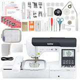 Brother SE2000 5" x 7" Combo Embroidery & Sewing Machine with 5pc Hoop Set & 230+ Accessories