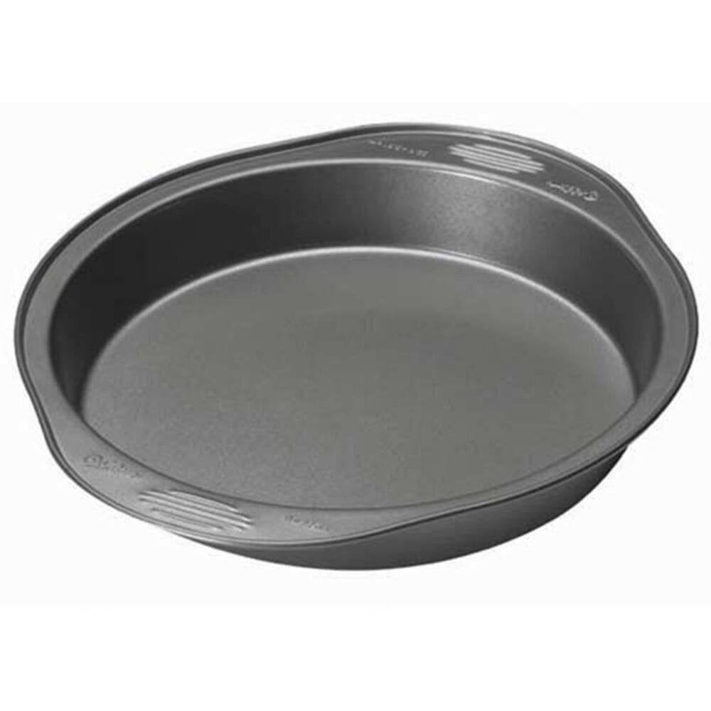 Wilton Excelle Elite Round Cake Pan, Create Delicious Cakes, Mouthwatering Quiches and More in this Even-Heating, Heavy-Duty Non-Stick Cake Pan, Steel, 9-Inch Wilton