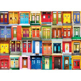 RoseArt - Kodak Premium - Colorful Montreal Doors - 1000 Piece Jigsaw Puzzle for Adults RoseArt