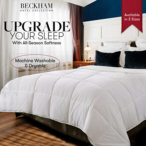 Beckham Luxury Linens 1600 Series Lightweight Goose Down Alternative Comforter Twin/Twin XL/Olive Beckham Hotel Collection